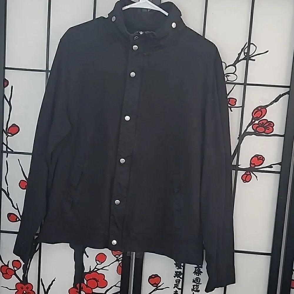 Micheal Kors Light Button up Jacket with Hood - Picture 13 of 13